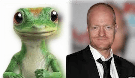 Jake Wood Martin in the GEICO Lizard Ad
