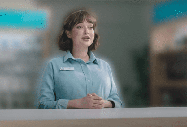 Milana Aleksandrovna in Verizon Commercial