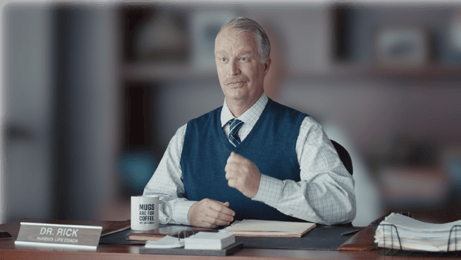 Progressive commercial actor Dr. Rick: Bill Glass