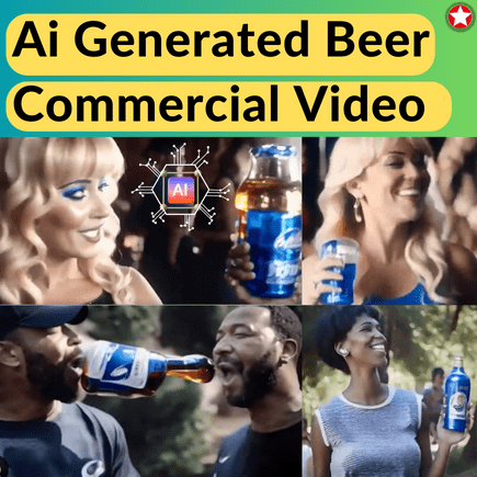 Ai Generated Beer Commercial video