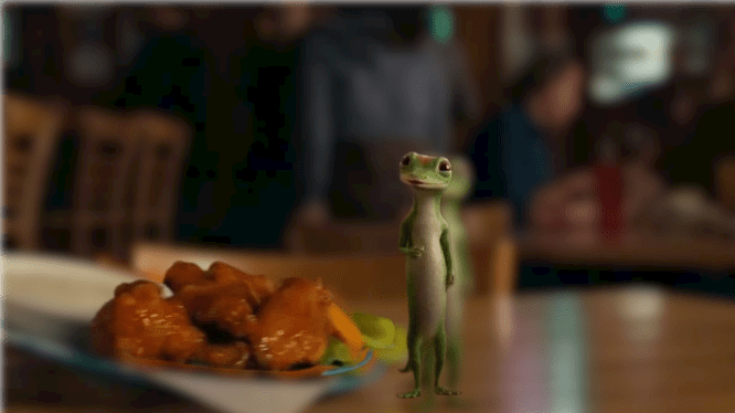 GEICO Motorcycle TV Spicy Wings commercial