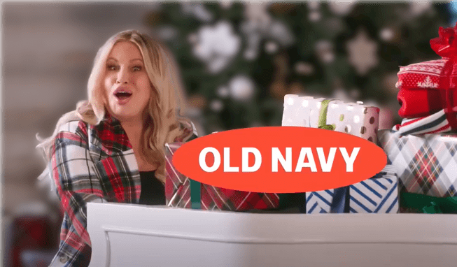 Old Navy commercial actress: Jennifer Coolidge