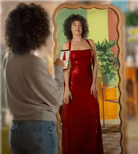 Temu commercial actress Name