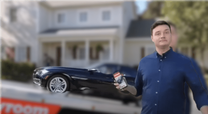 Vroom Commercial Actor: Michael McMillian