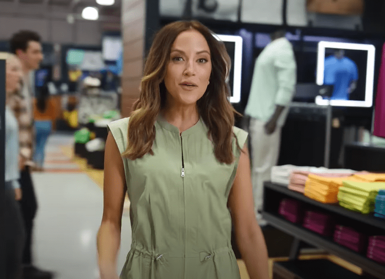 Kay Adams in Dick's Sporting Goods Commercial