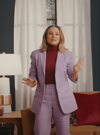 Why did Laz Boy choose Kristen Bell as their spokesperson?