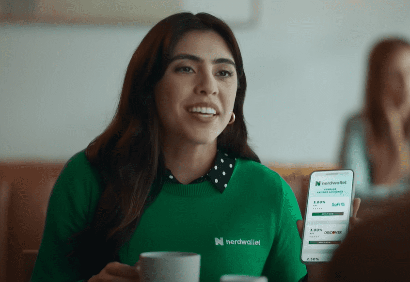 Nerdwallet Commercial Actress name is Michelle Ortiz