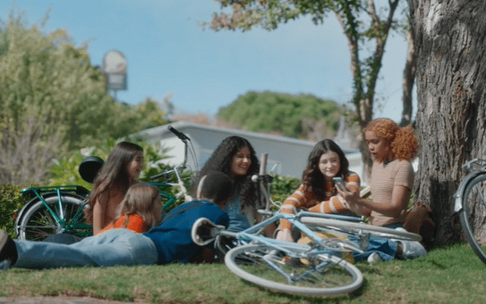 People want to know more about the teenage Aws Commercial Actress