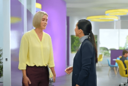 Stelara Commercial Actress: CariDee English and Mysterious Blonde girl with short hair