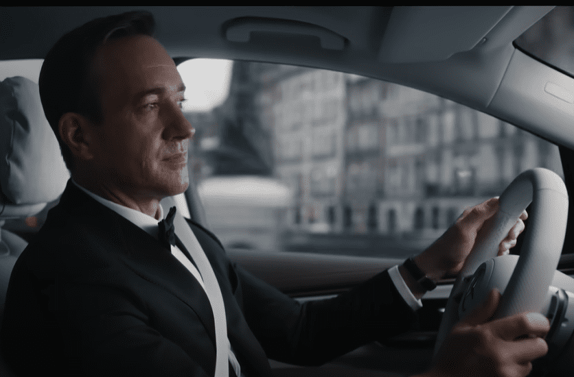 Why is Matthew Macfadyen in the Mercedes-Benz ad? : The Impact