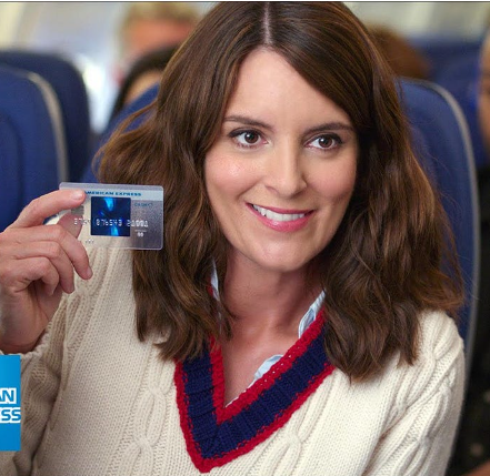 11. Tina Fey – American Express