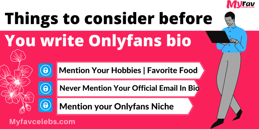 Things to consider before You write Onlyfans bio