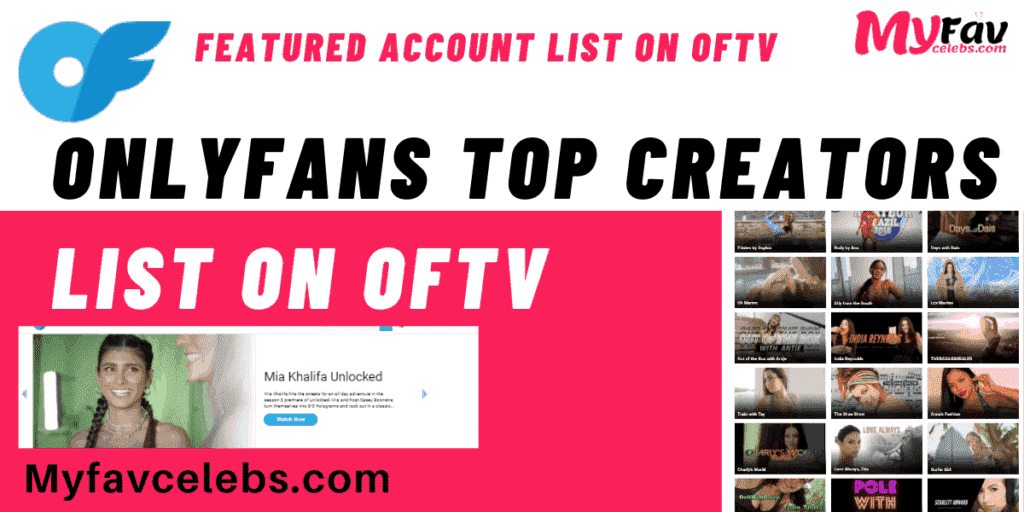 Onlyfans Top Creators List on OFTV