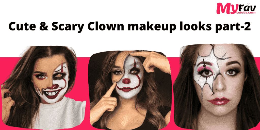 Clown around with this Halloween makeup tutorial for two — perfect