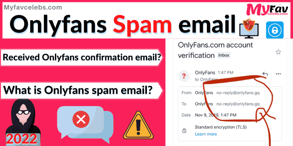 Onlyfans Spam email