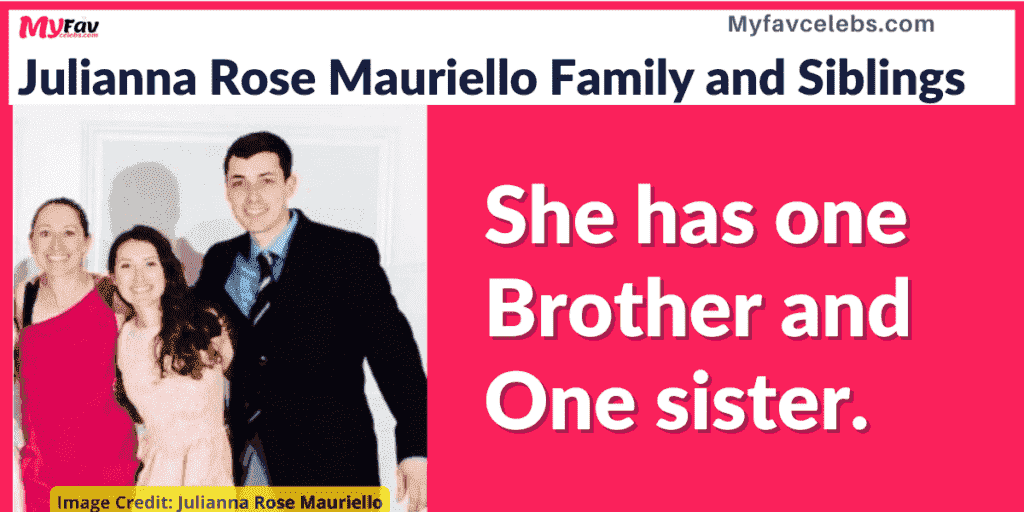 Julianna Rose Mauriello Family and Siblings