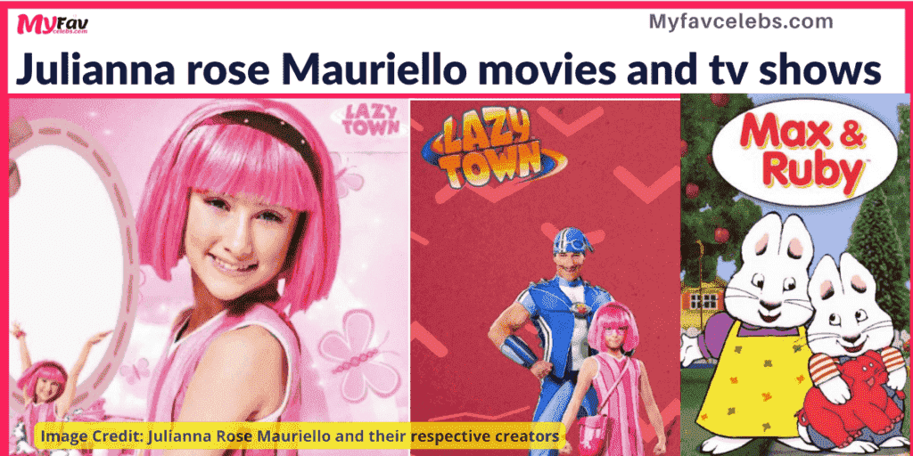 Julianna rose Mauriello movies and tv shows and Acting Career