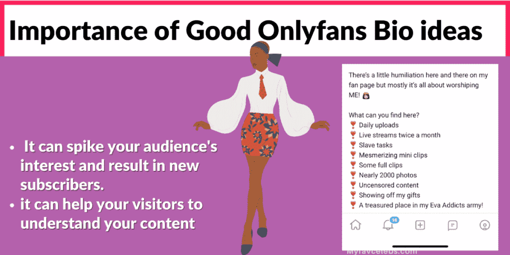 Importance of Good Onlyfans Bio ideas to boost Earnings