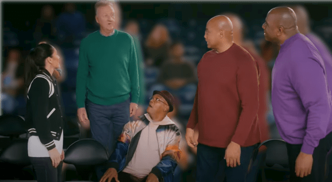 Larry Bird in Capital One Commercial