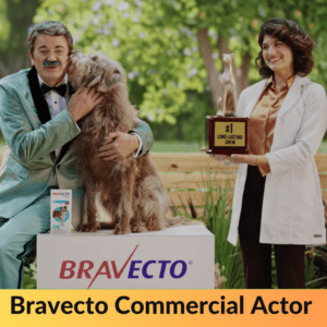 Bravecto Commercial Actor John Michael Higgins and yasmine ryback