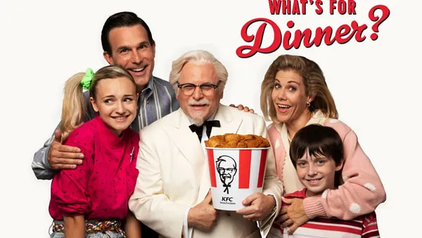 Jason Alexander as a Colonel Sanders in KFC Commercial