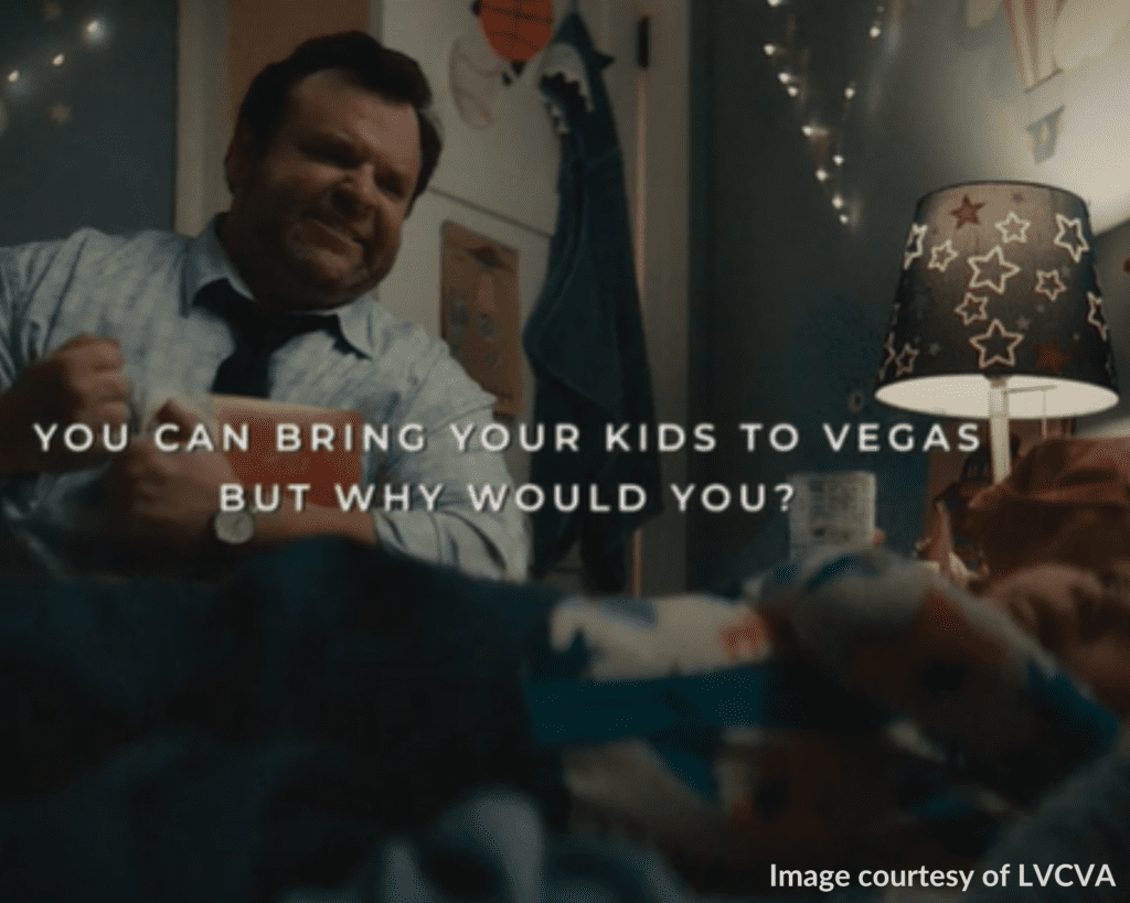 Las Vegas broccoli commercial funny dad actor and cast