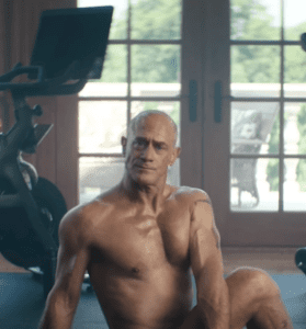 peloton commercial actor : Chris Meloni Peloton ad: Actor backs nude workouts in new commercial.