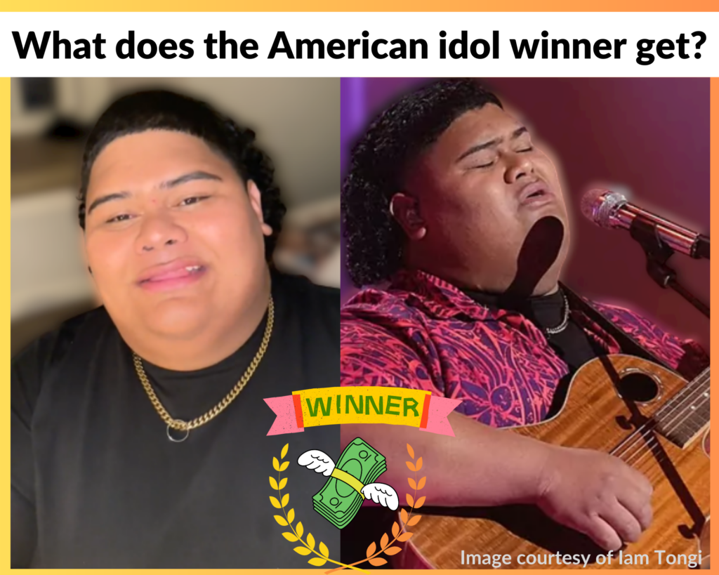 What does the American idol winner get