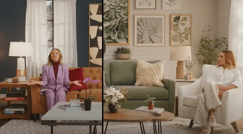 Lazy Boy Commercial Actress Kristen Bell [ LaZBoy Girl ]