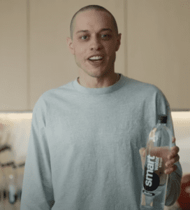 Smart Water commercial actor Pete Davidson