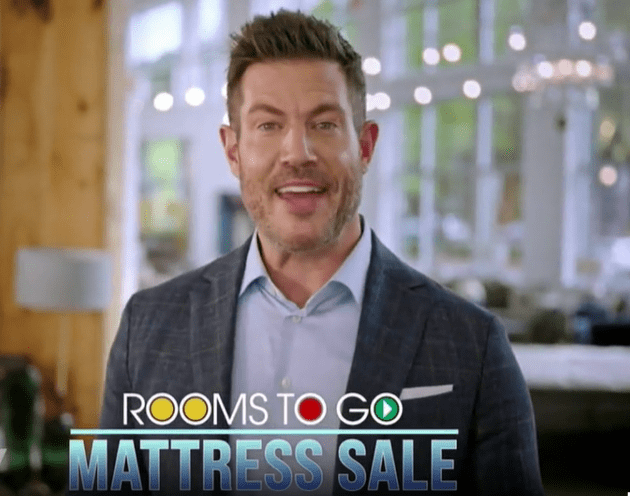 Rooms to Go Commercial Actor 2023: Jesse Palmer