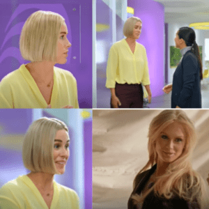 Stelara Commercial Actress: CariDee English and Mysterious Blonde girl with short hair