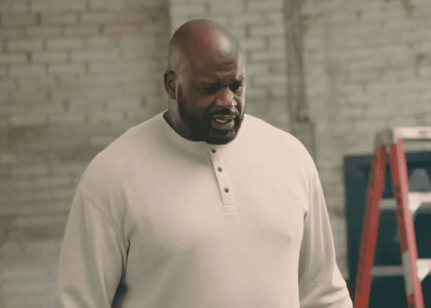 The General Commercial actor Shaquille O'Neal