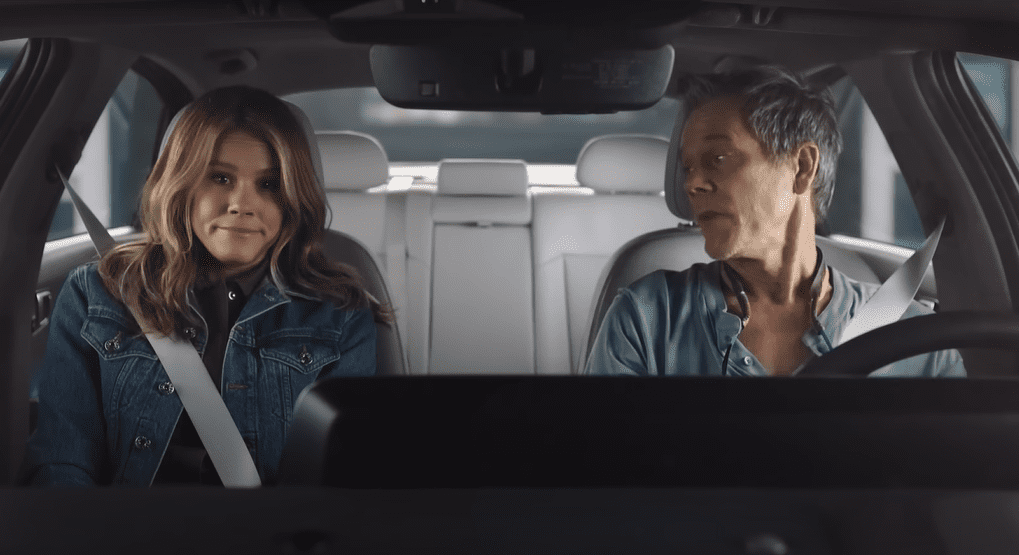 Hyundai EV Commercial Actor and actress 2023: Kevin Bacon and daughter Sosie bacon