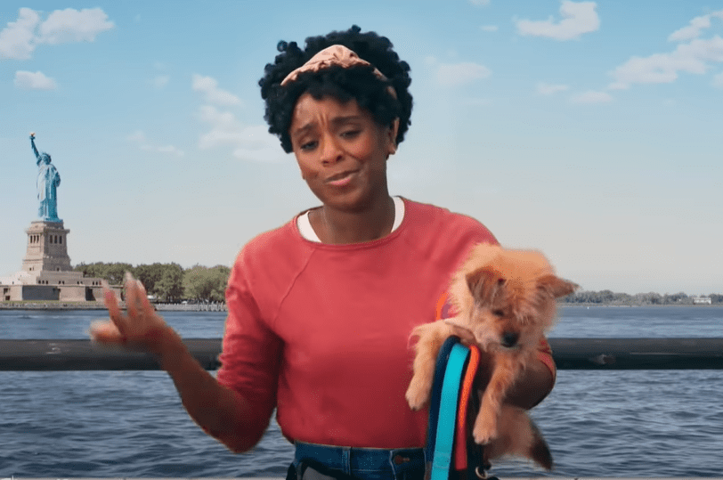 Liberty Mutual Dog Walking Commercial Actress: Idara Victor