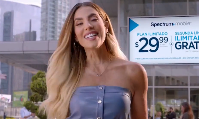 Gaby Espino – A Latin Star in Spectrum Mobile Ads